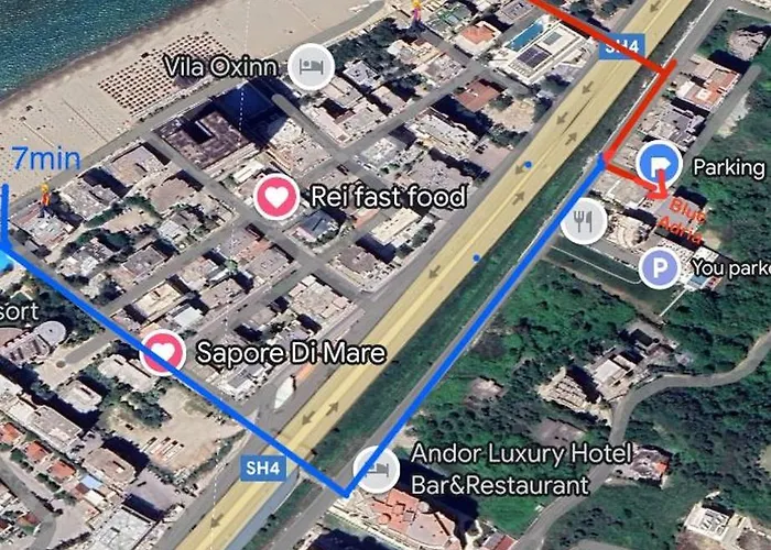 Blue Adria アパート *